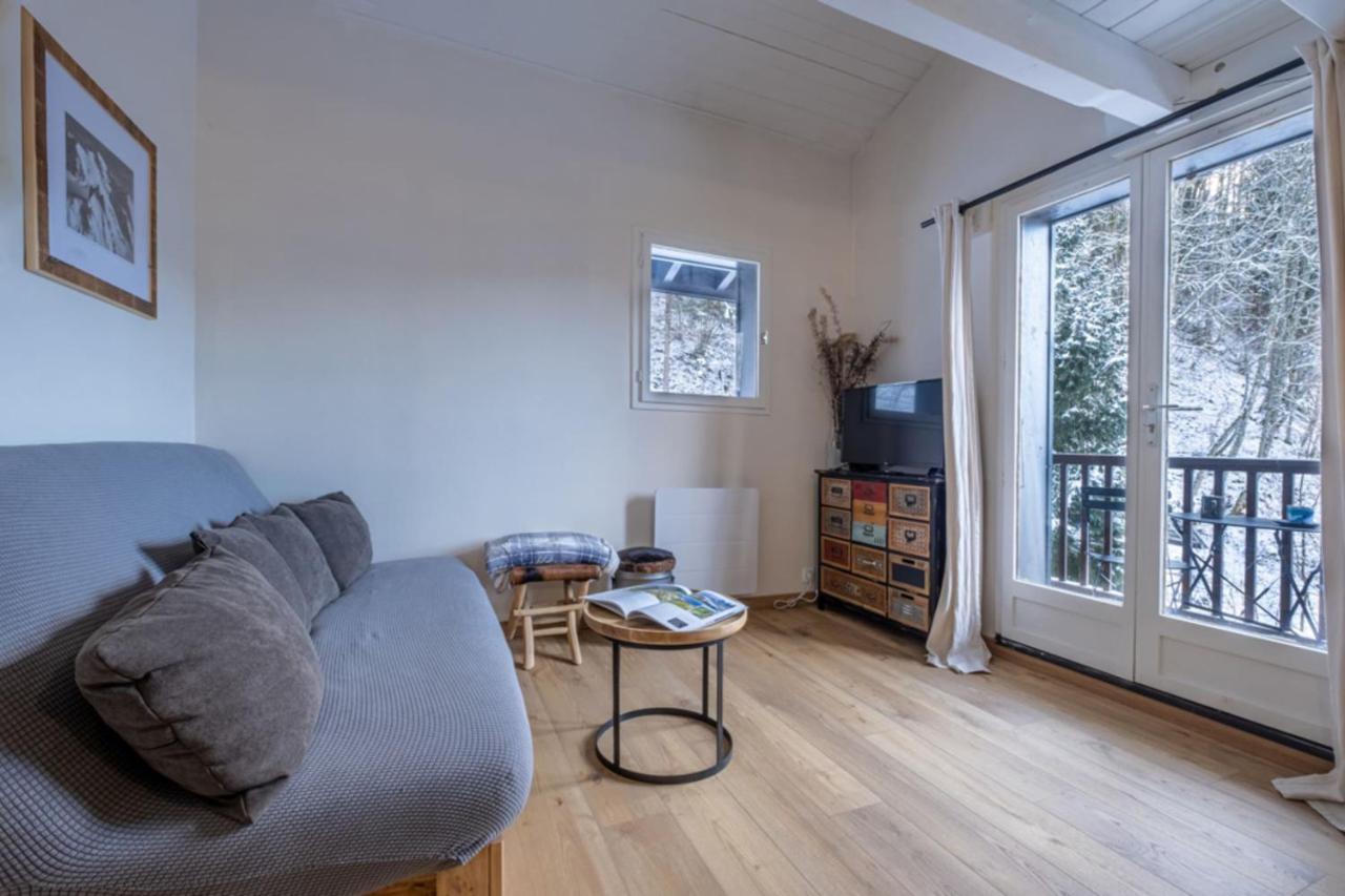 Apt With Nice View Near The Center Of Chamonix Mont Blanc Exterior foto
