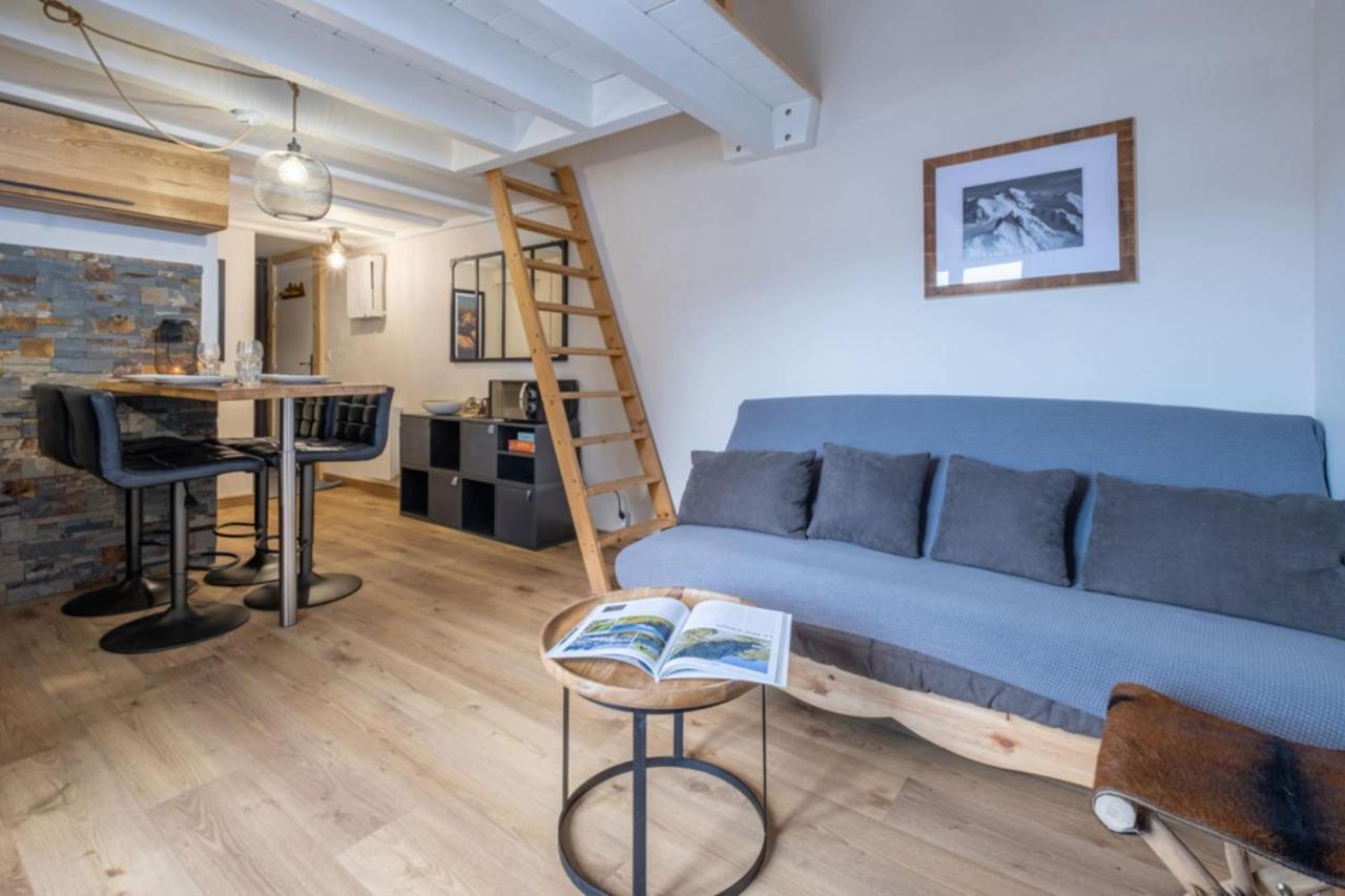 Apt With Nice View Near The Center Of Chamonix Mont Blanc Exterior foto