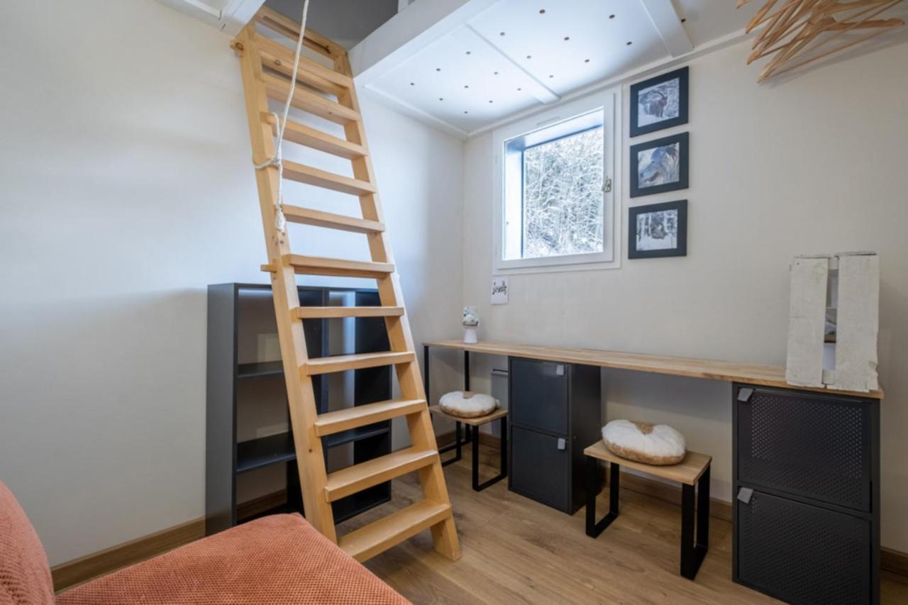 Apt With Nice View Near The Center Of Chamonix Mont Blanc Exterior foto